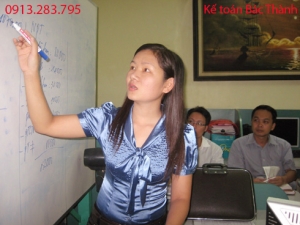 dạy nghề kế toán